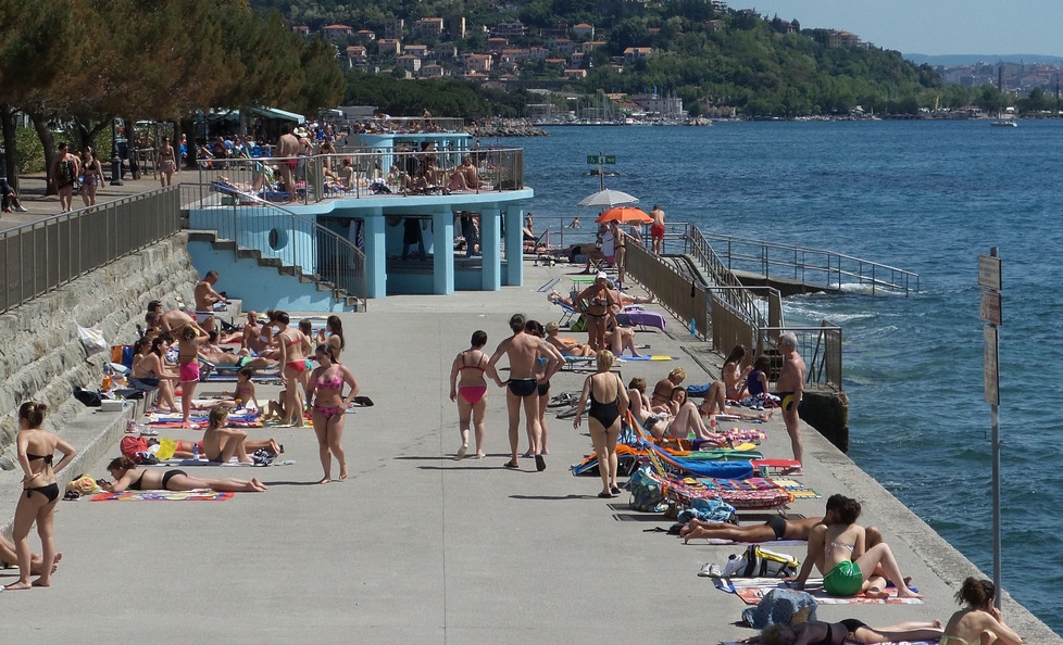 Barcola: Ljetni puls Trsta