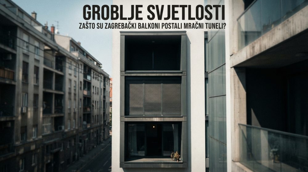 Zašto su zagrebački balkoni postali mračni tuneli?