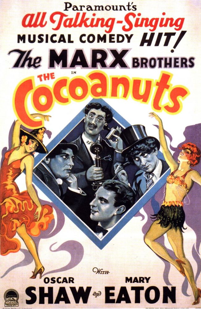 The Cocoanuts (1929): Recenzija filma i gdje gledati
